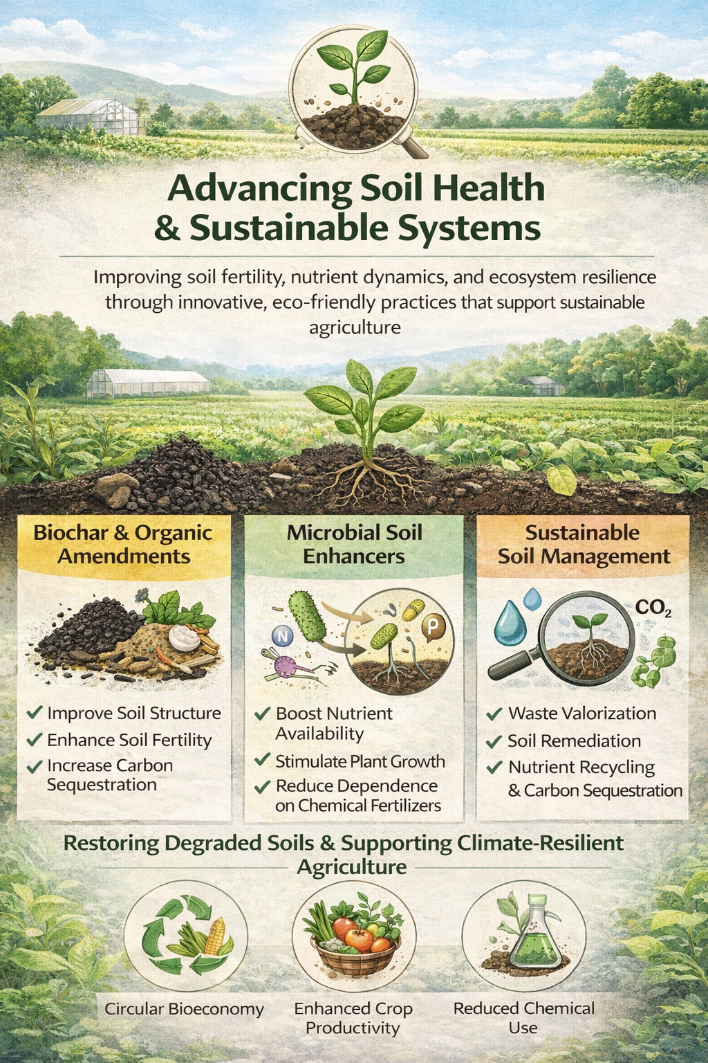 Soil Health Infographic